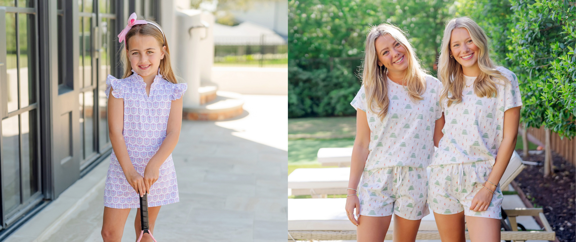 Shop Tennis Prints for kids everyday outfits