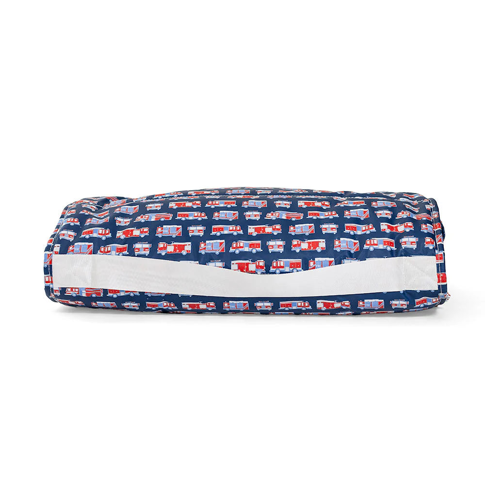 Buy Rest Up! Nap Mat Fire Engines by TRVL Design kids clothing online