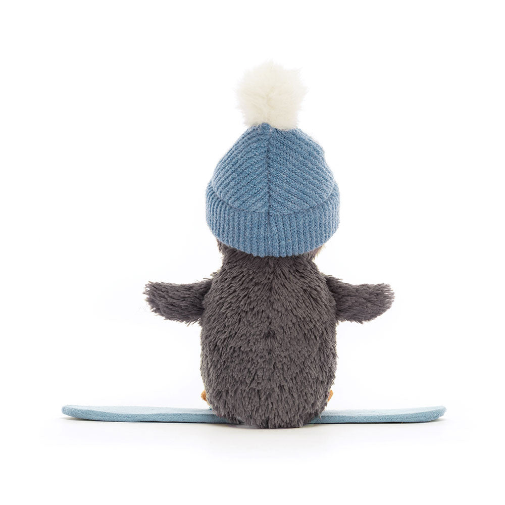 Peanut Penguin Snowboarding by Jellycat