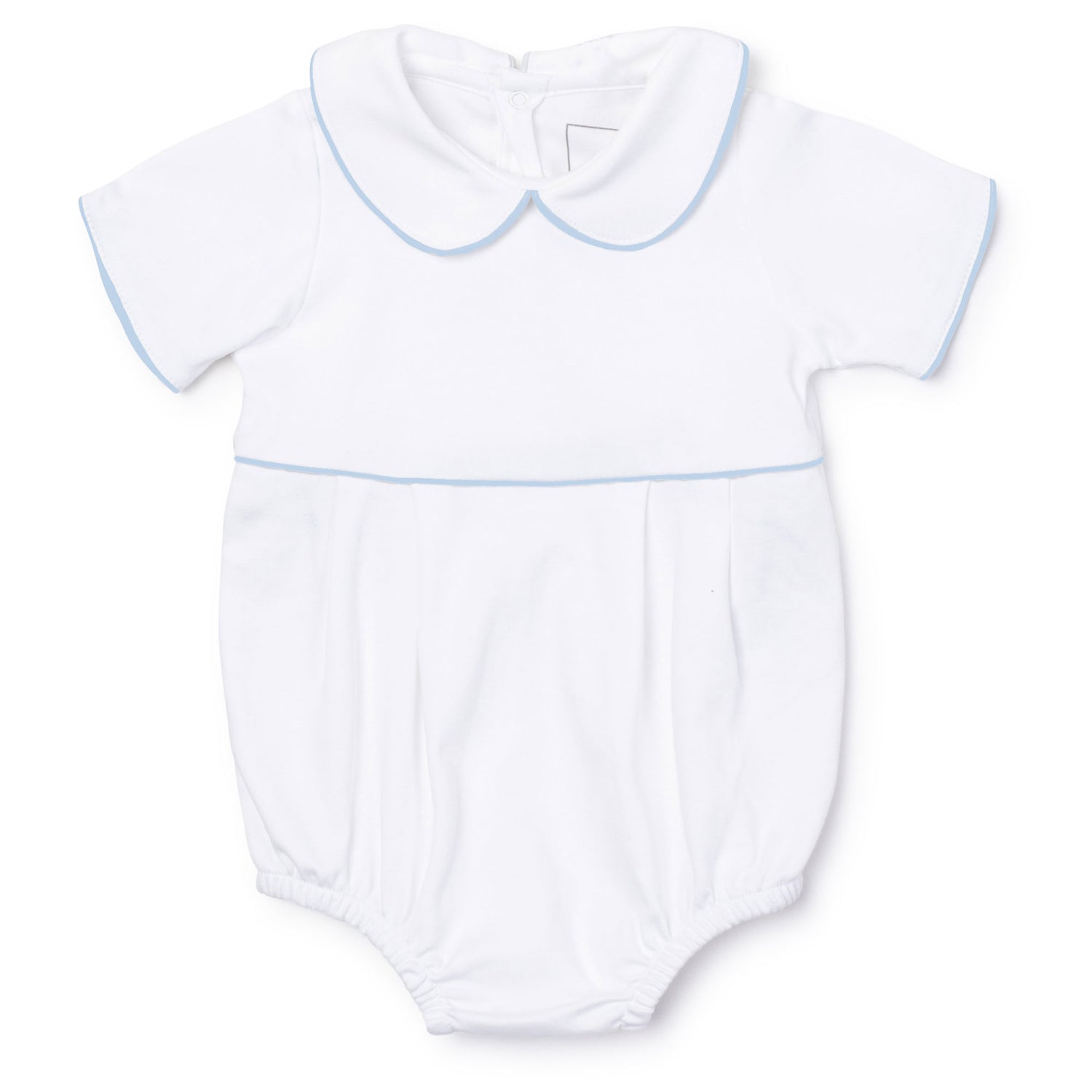 Palmer Boys' Bubble White w/ Light Blue Piping