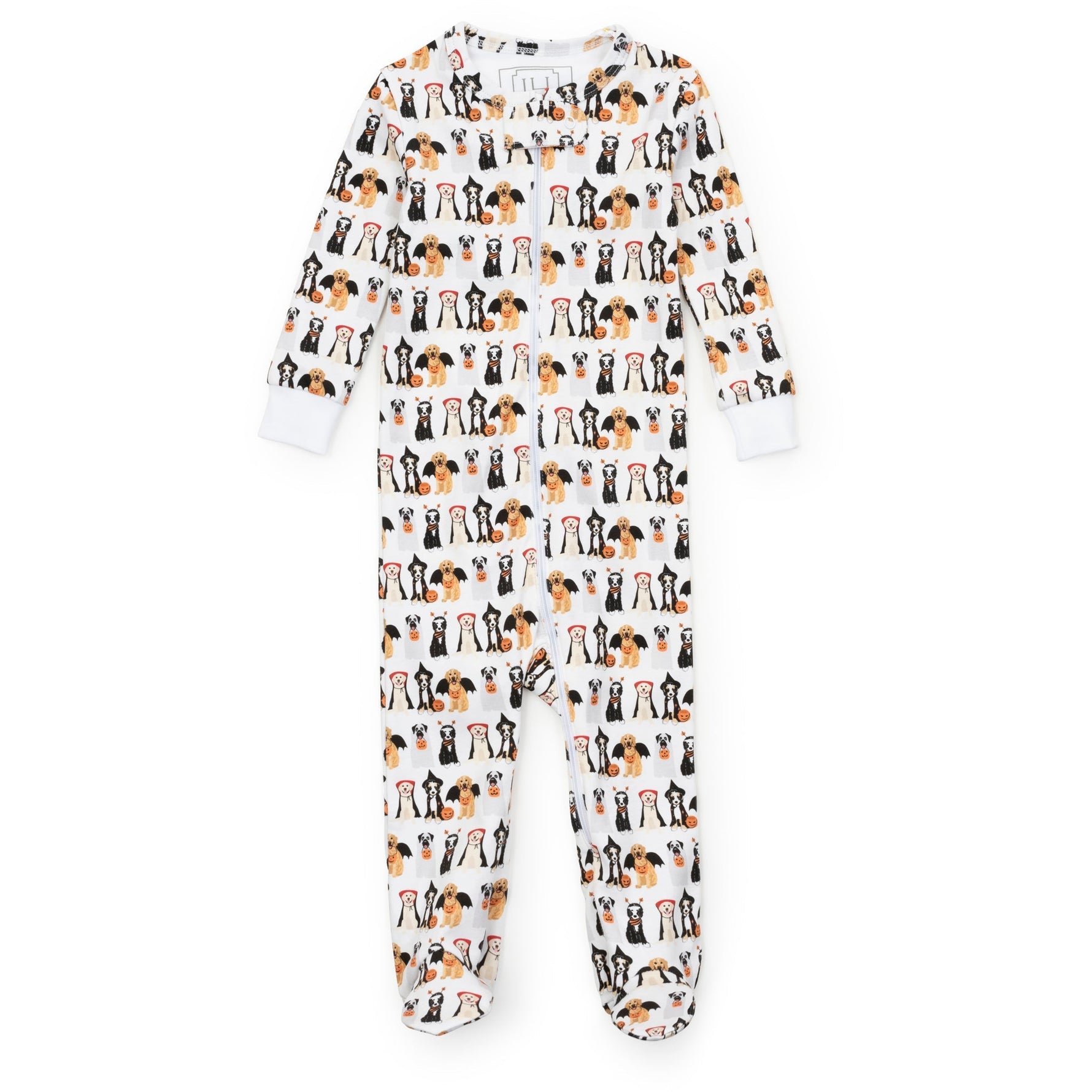 Parker Zipper Pajama cotton outfit for girls and boys