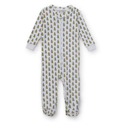 Parker Pima Cotton Zipper Pajama - Oh Christmas Tree