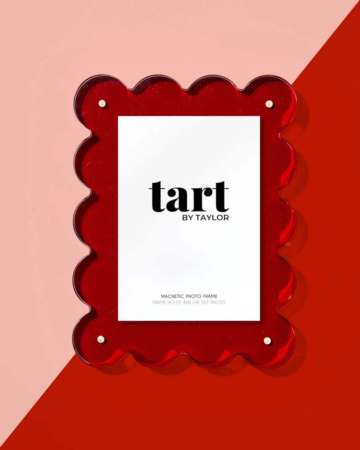 Acrylic Picture Frame - Red