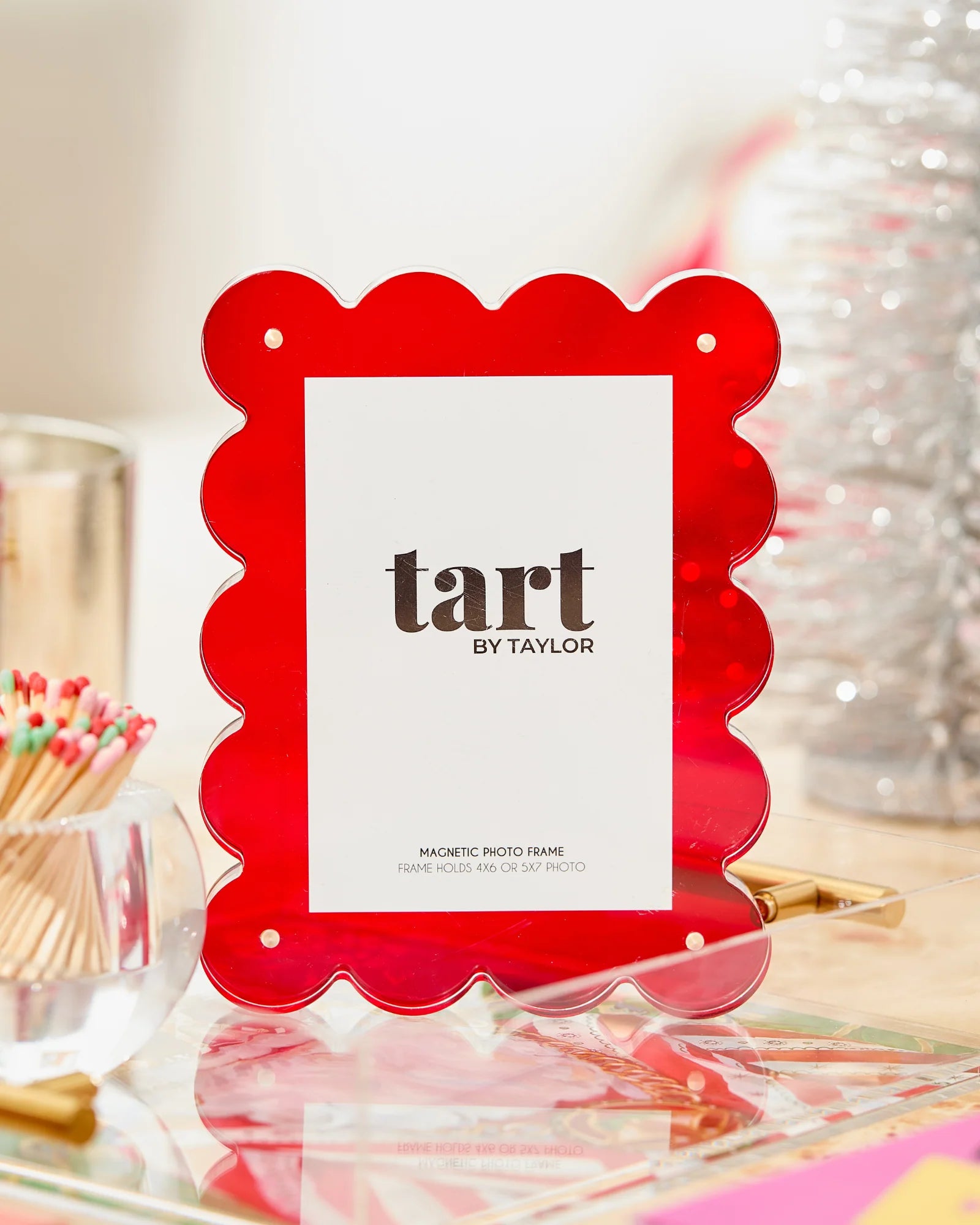 Acrylic Picture Frame - Red stylish kids outfit collection