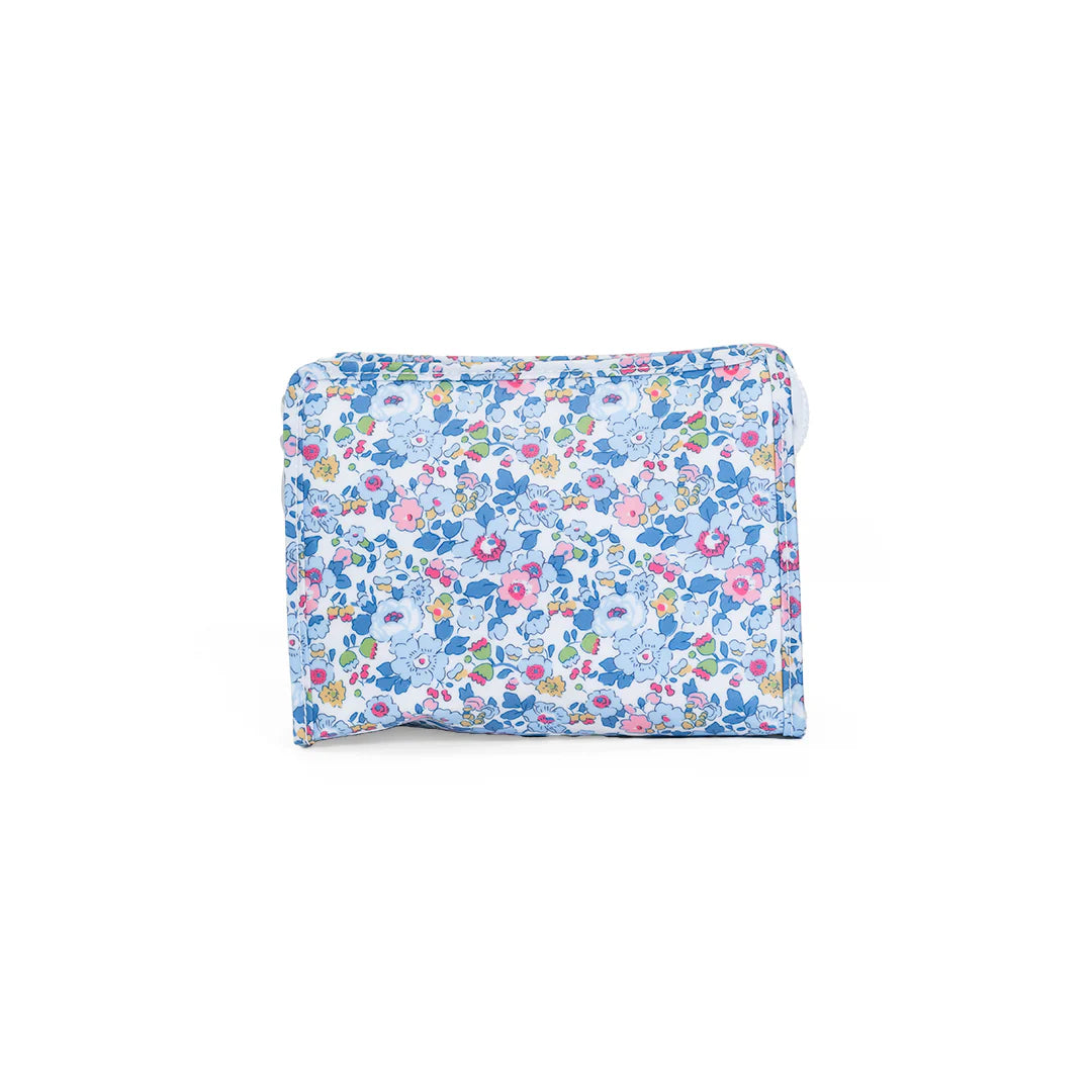 Roadie Medium Zip Pouch Bridgehampton Floral by TRVL Design dress for girls premium quality