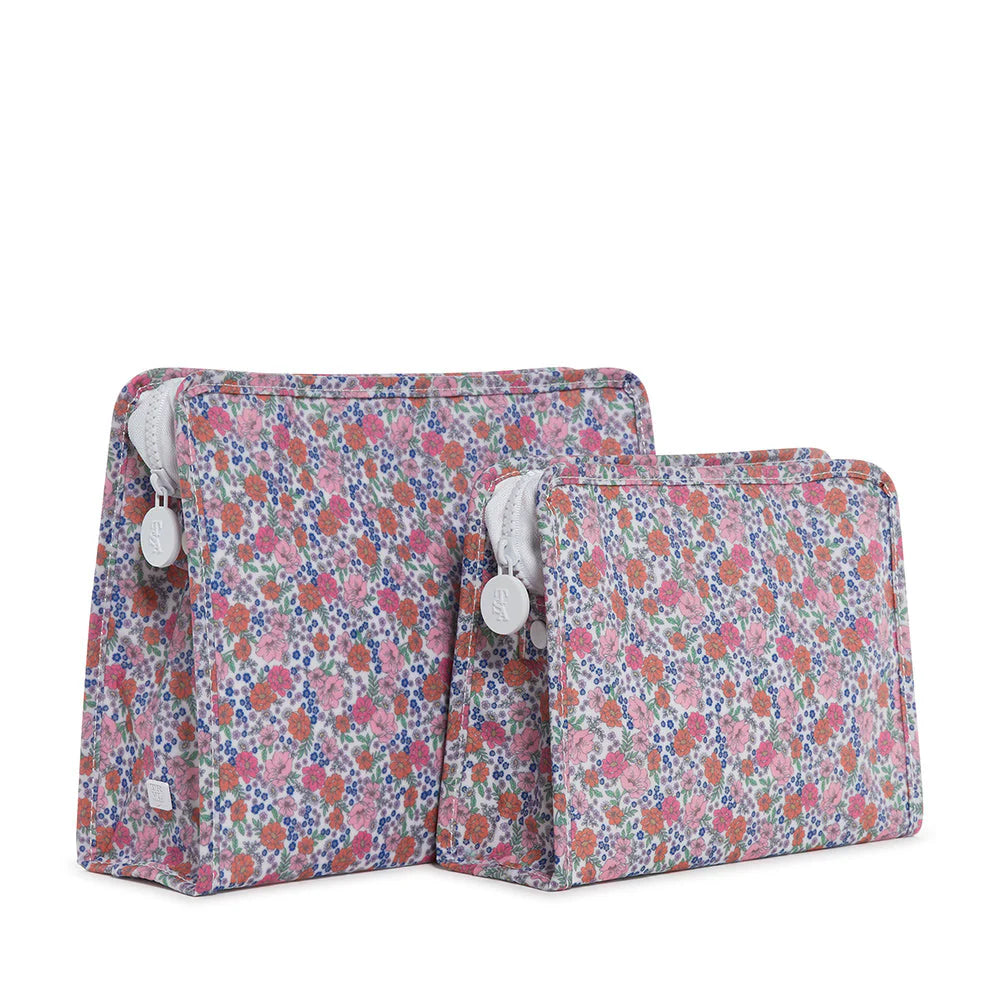 Buy Roadie Large Zip Pouch Garden Floral by TRVL Design kids clothing online
