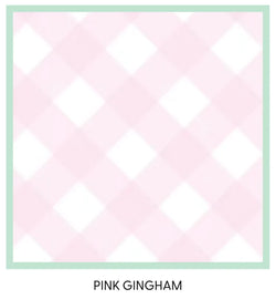 The Nap Mat Peachy Pink Gingham by Apple of My Isla