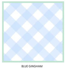 The Nap Mat Blue Gingham by Apple of My Isla