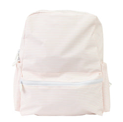 The Backpack Peachy Pink Stripe Small by Apple of My Isla