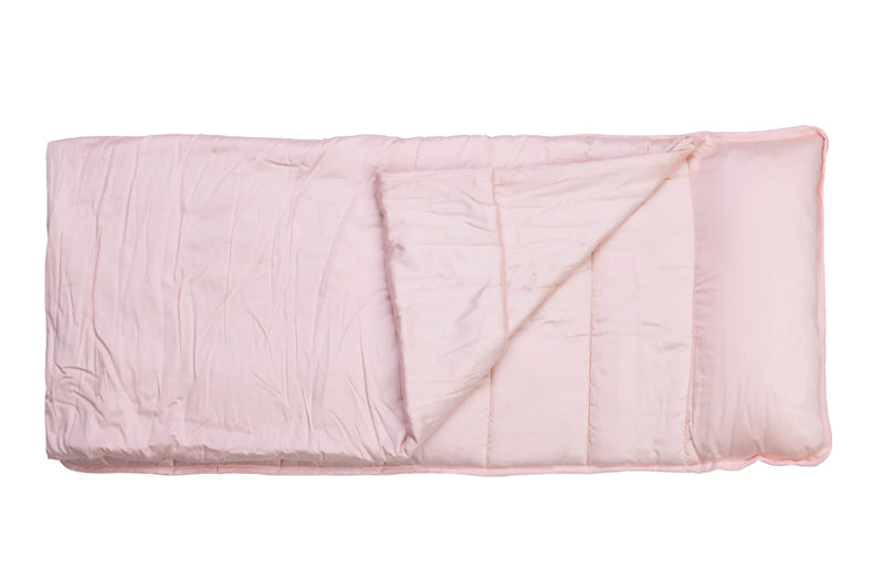 The Nap Mat Peachy Pink Gingham by Apple of My Isla