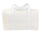 Everyday The Duffel Bag Multi Windowpane by Apple of My Isla Kidswear