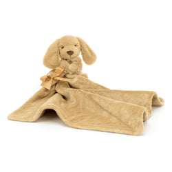 Bashful Toffee Puppy Soother by Jellycat