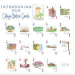 Watercolor Playing Cards by Fort52 - College Station stylish kids outfit collection