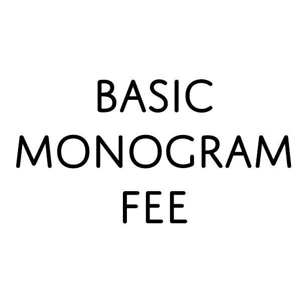 PREORDER Monogram Fee - Basic