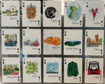 Watercolor Playing Cards by Fort52 - Georgia Game stylish kids outfit collection