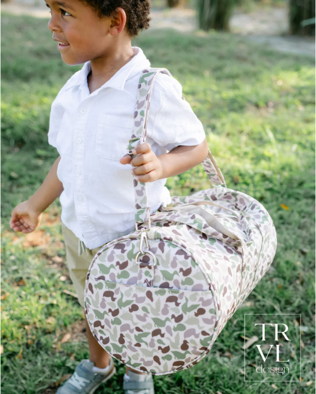 Large Roll Duffel Decoy Camo by TRVL Design