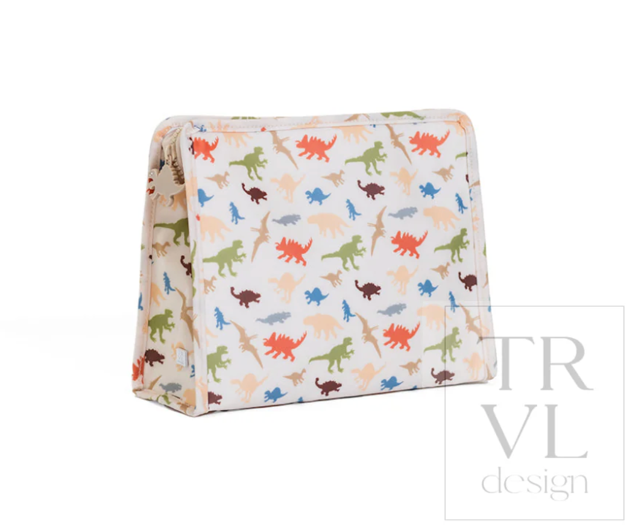 Roadie Medium Zip Pouch Dino-Roar by TRVL Design