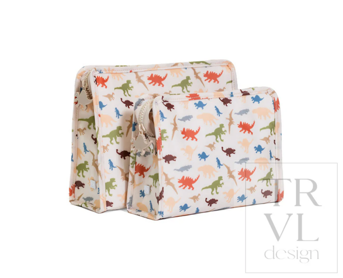 Roadie Medium Zip Pouch Dino-Roar by TRVL Design outfit perfect for everyday wear