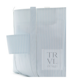 Jumbo Tote XL Pimlico Stripe Light Blue by TRVL Design outfit perfect for everyday wear