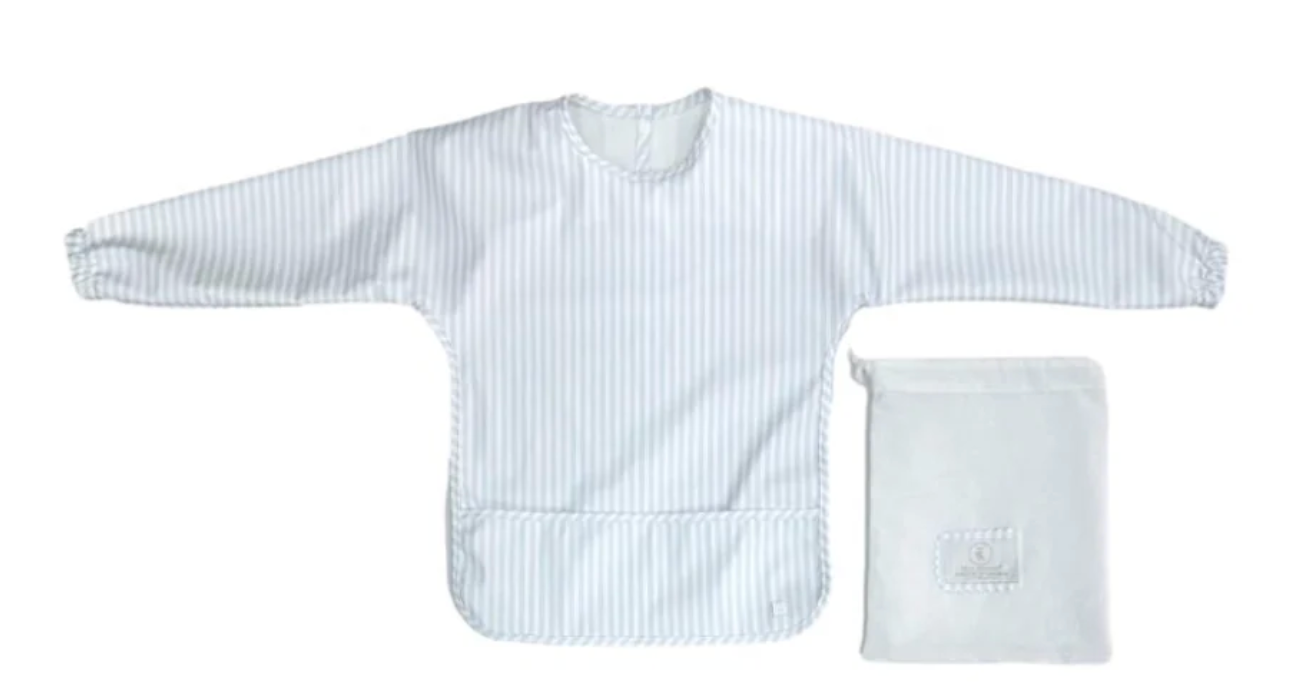 Perfect Smock Small Pimlico Stripe Light Blue by TRVL Design