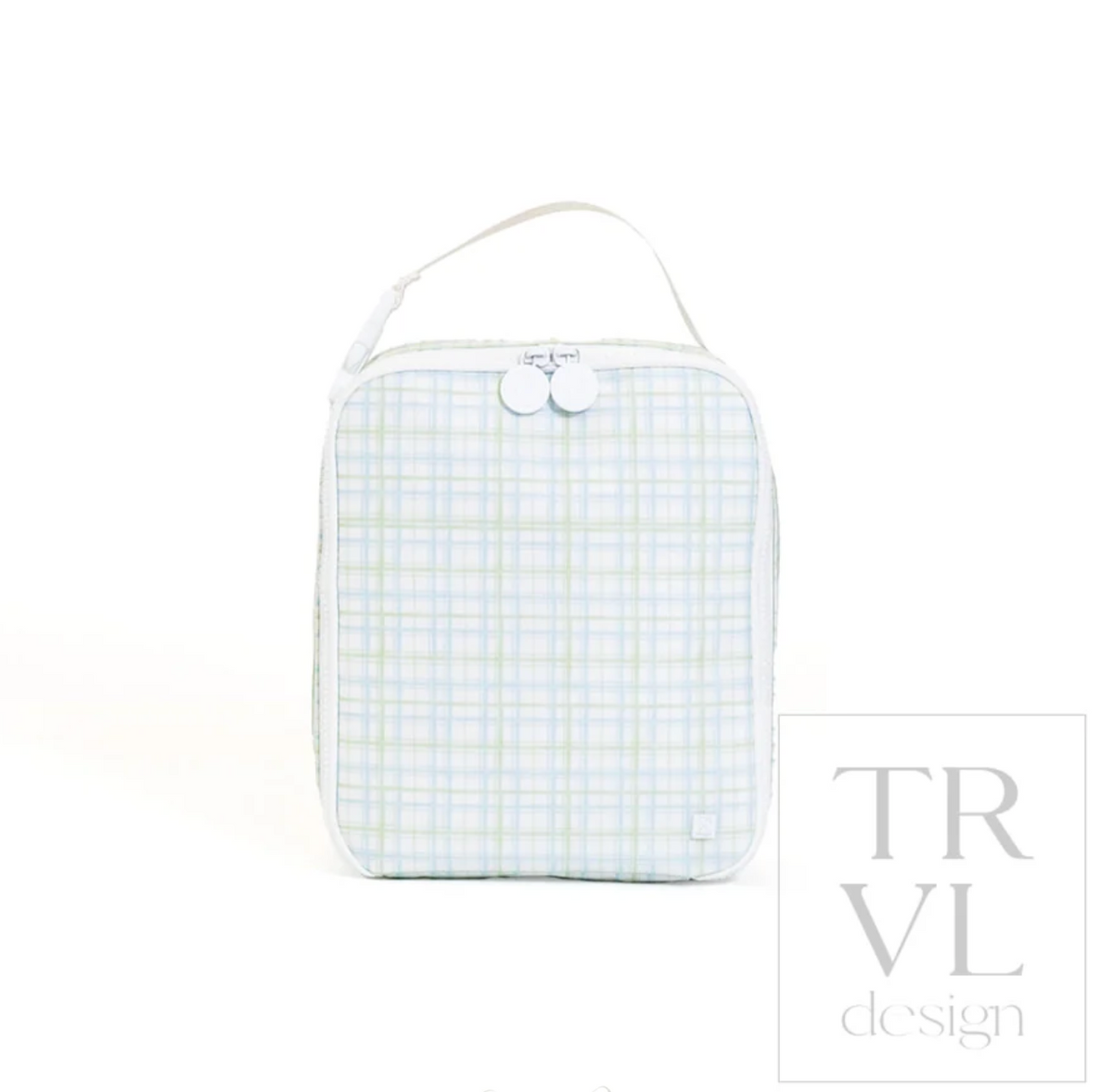 Everyday Lunch Box Classic Plaid Green by TRVL Design Kidswear