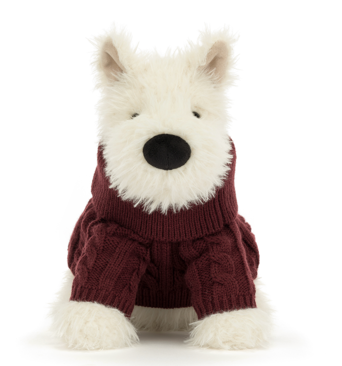 Everyday Munro Scottie Dog Winter Jumper Outfit by Jellycat Kidswear