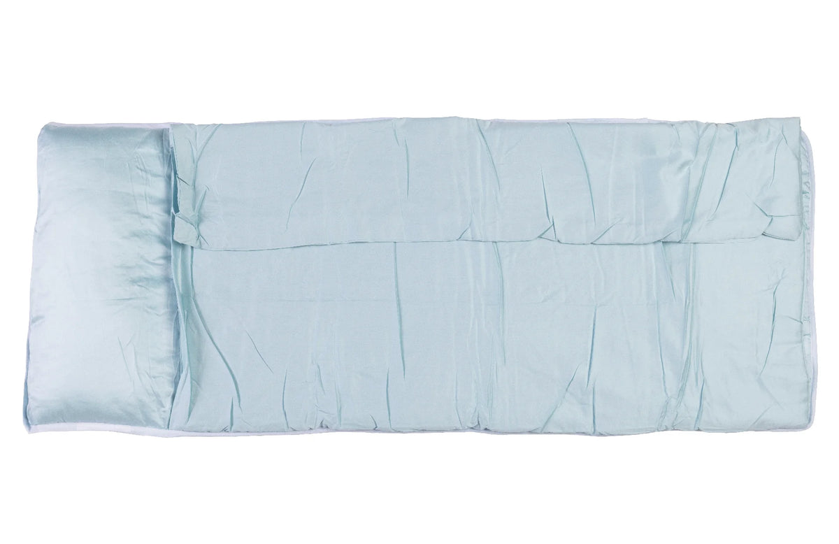 The Nap Mat Blue Gingham by Apple of My Isla stylish kids outfit collection