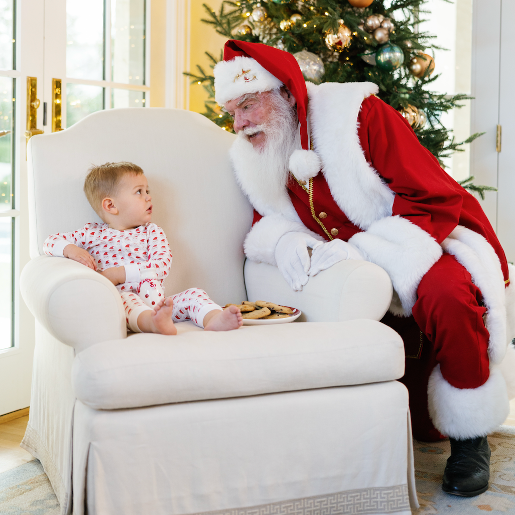 Parker Zipper Pajama - Whimsical Santa outfit perfect for everyday wear
