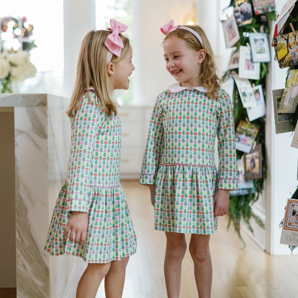 Lillian Girls' Dress - Tree Topper Bows outfit perfect for everyday wear