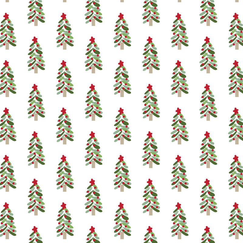 Sophie Girls' Pima Cotton Short Set - Oh Christmas Tree
