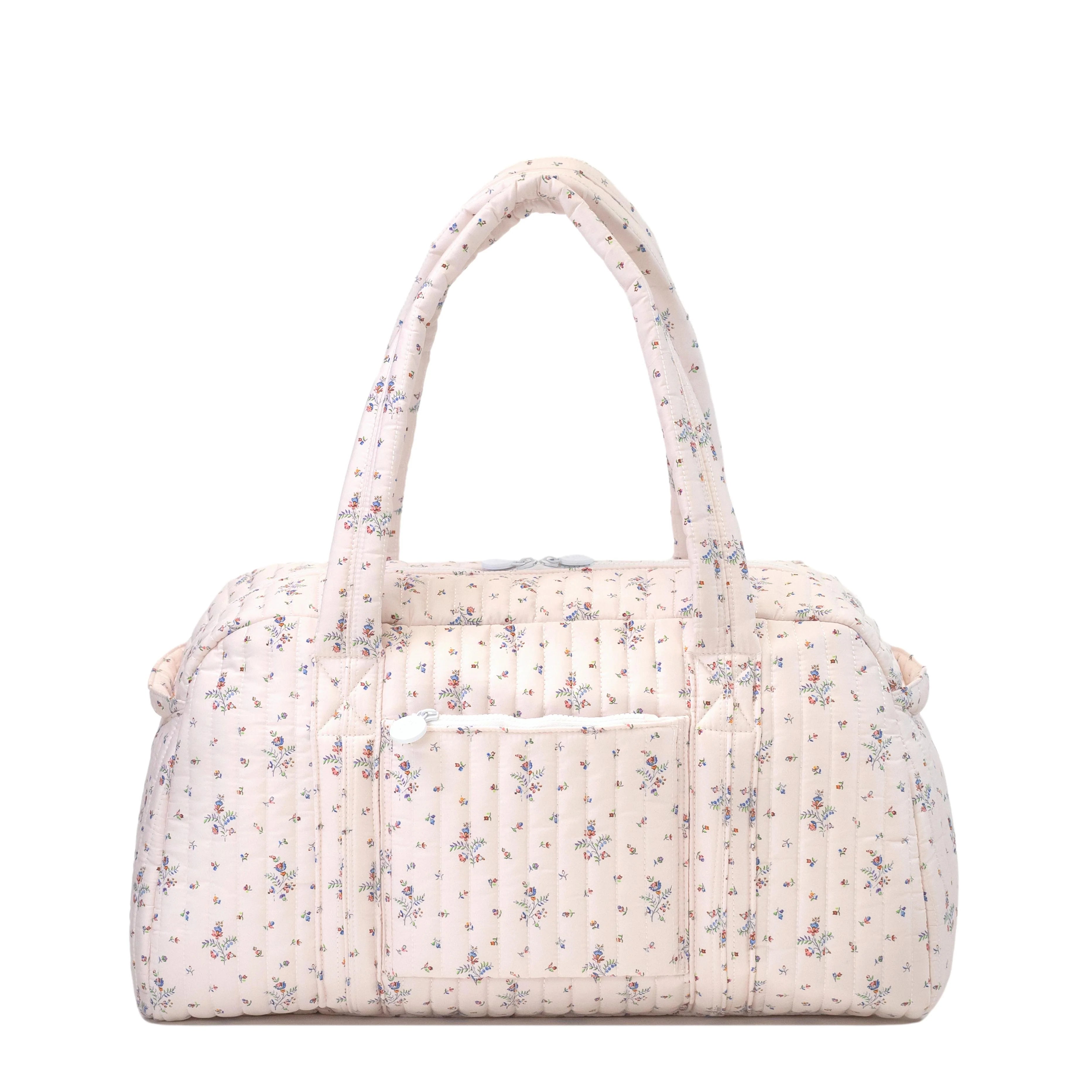 Quilted Grande Duffel Fleurie by TRVL Design