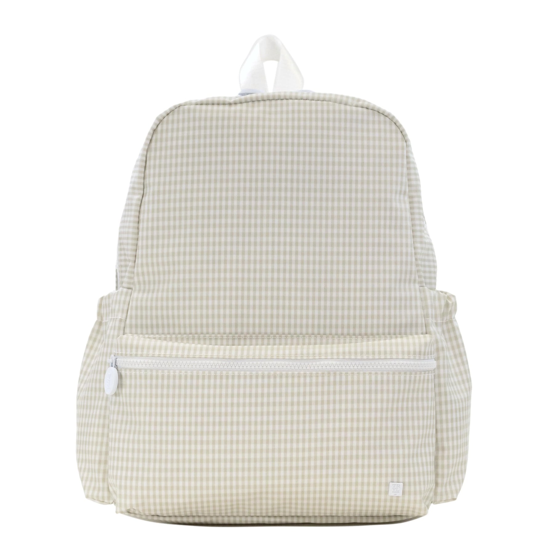 Backpacker Gingham Pearl Grey by TRVL Design