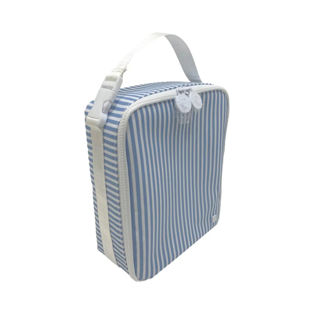 Lunch Box Pimlico Stripe Chambray by TRVL Design dress for girls premium quality