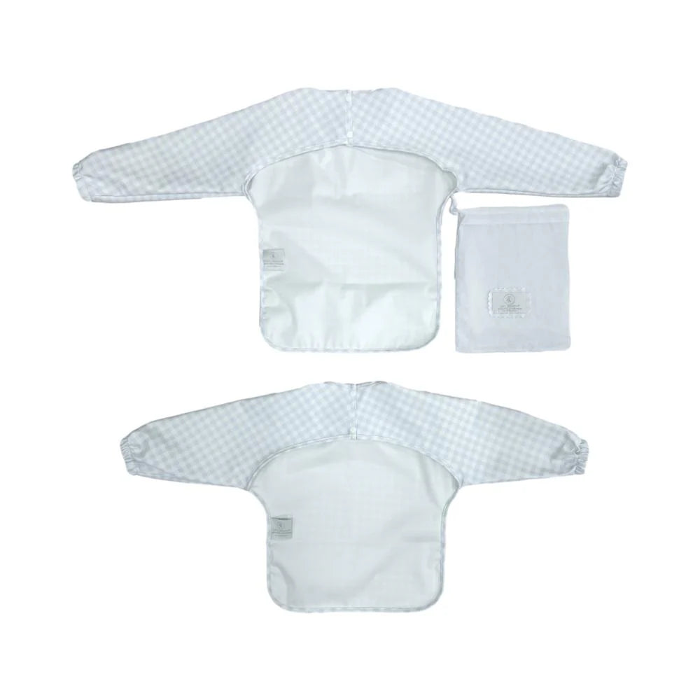 Perfect Smock Small Pimlico Check Light Blue by TRVL Design stylish kids outfit collection