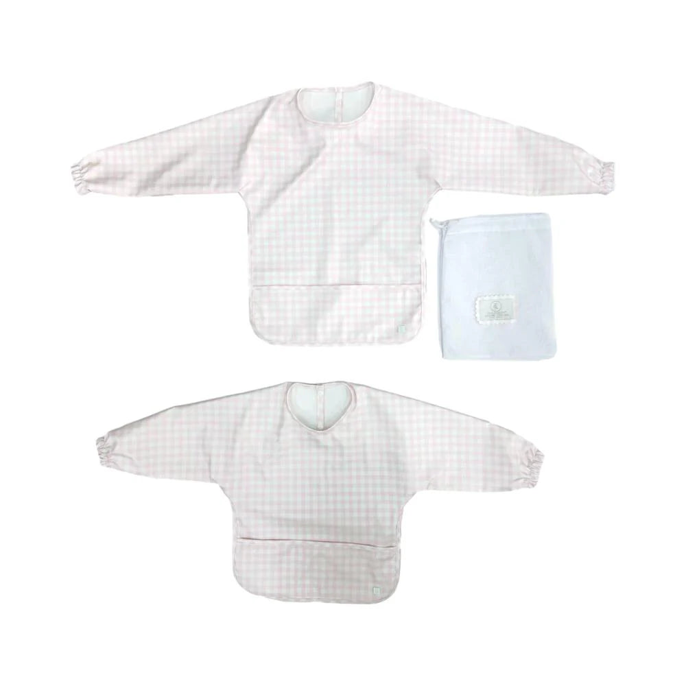 Perfect Smock Small Pimlico Check Light Pink by TRVL Design