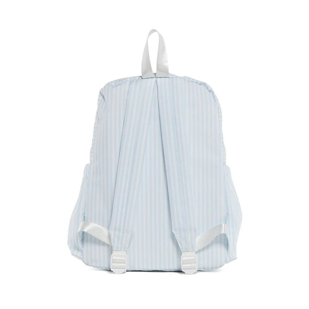 Buy Backpacker Pimlico Stripe Light Blue by TRVL Design kids clothing online