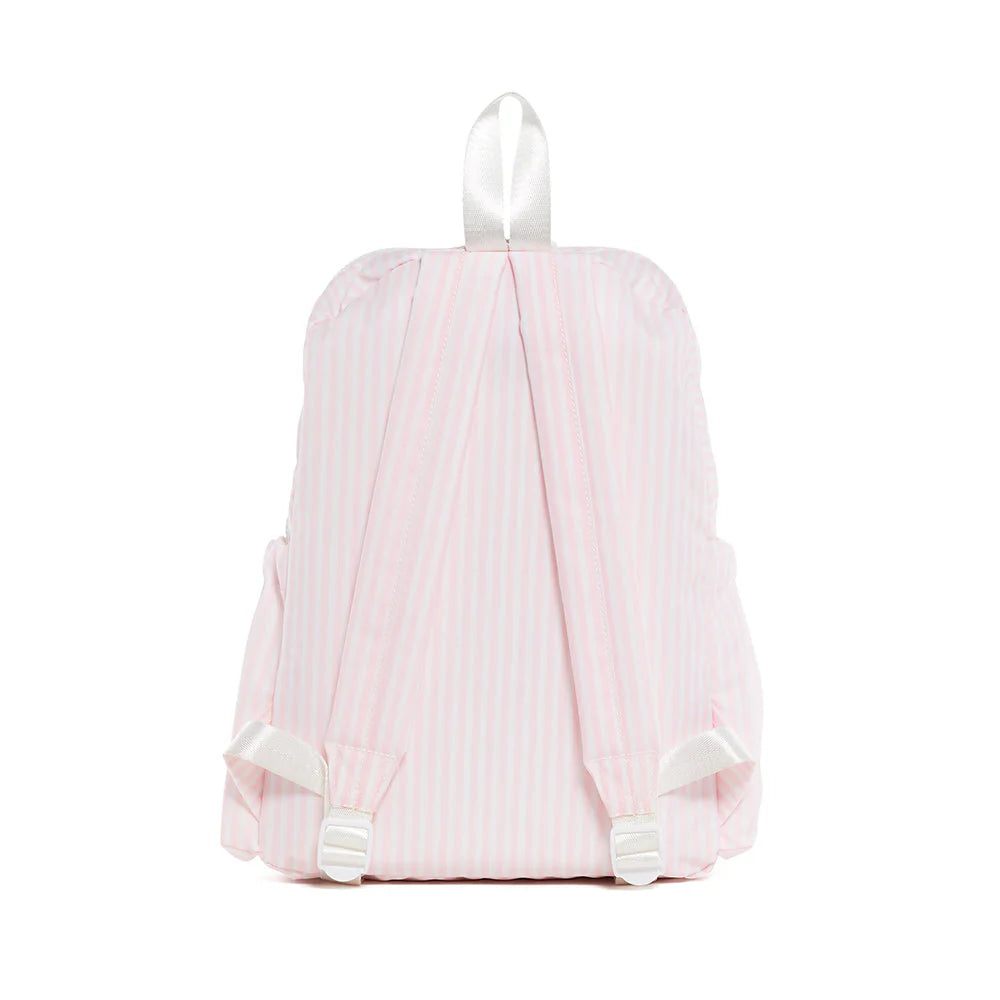 Backpacker Pimlico Stripe Light Pink by TRVL Design stylish kids outfit collection