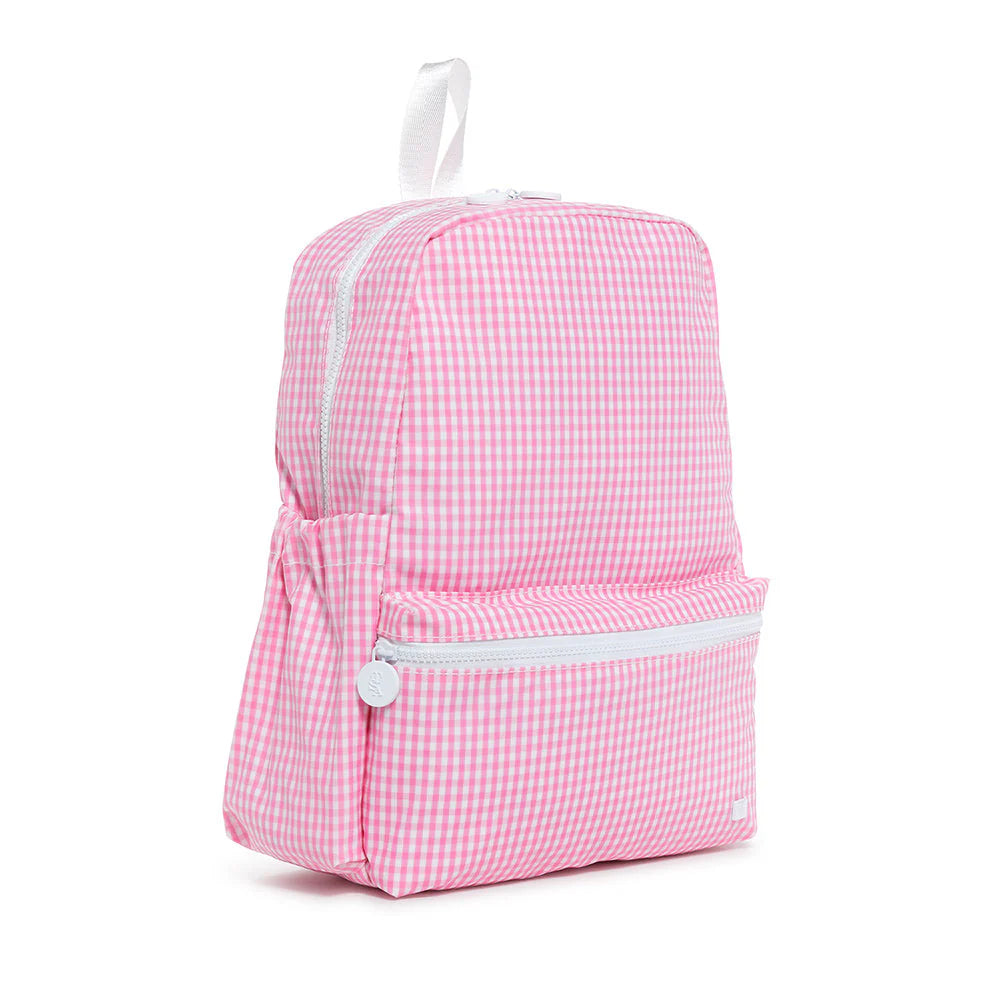 Backpacker Gingham Pink by TRVL Design
