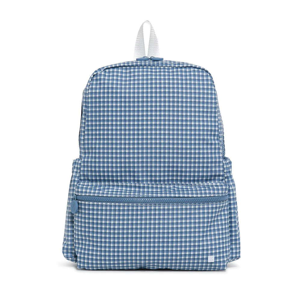 Backpacker Rodeo Check Indigo by TRVL Design | Lila & Hayes