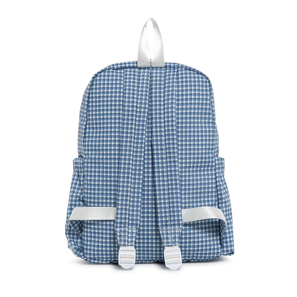 Buy Backpacker Rodeo Check Indigo by TRVL Design kids clothing online