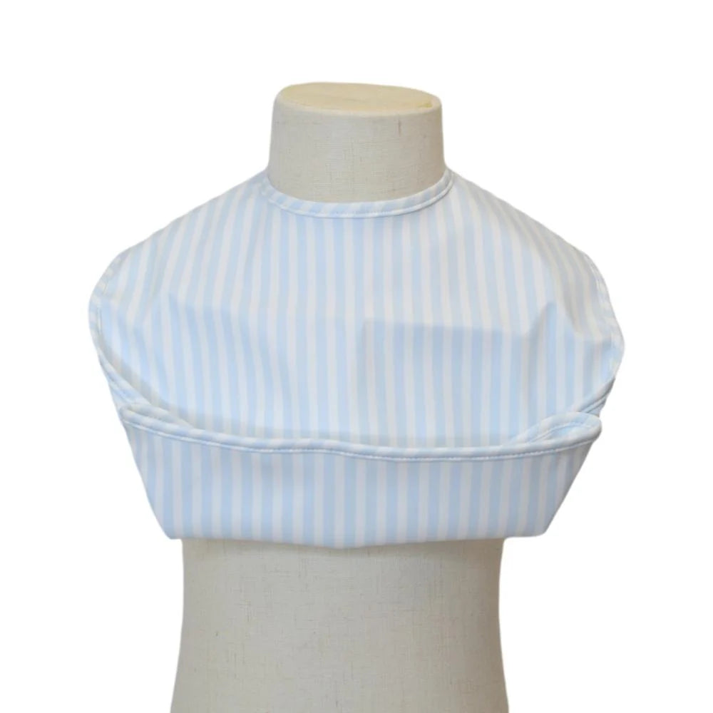 Best Bib Pimlico Stripe Light Blue by TRVL Design stylish kids outfit collection