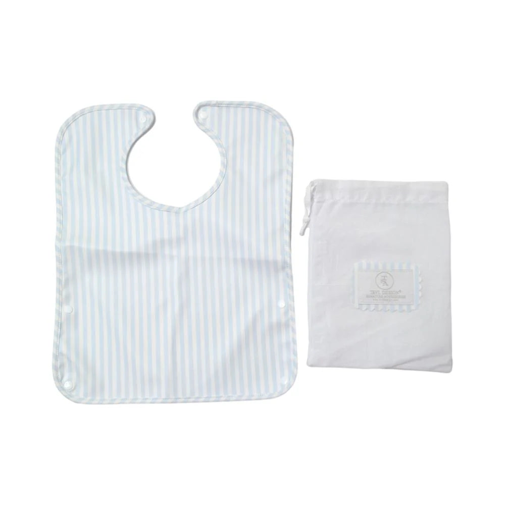 Best Bib Pimlico Stripe Light Blue by TRVL Design