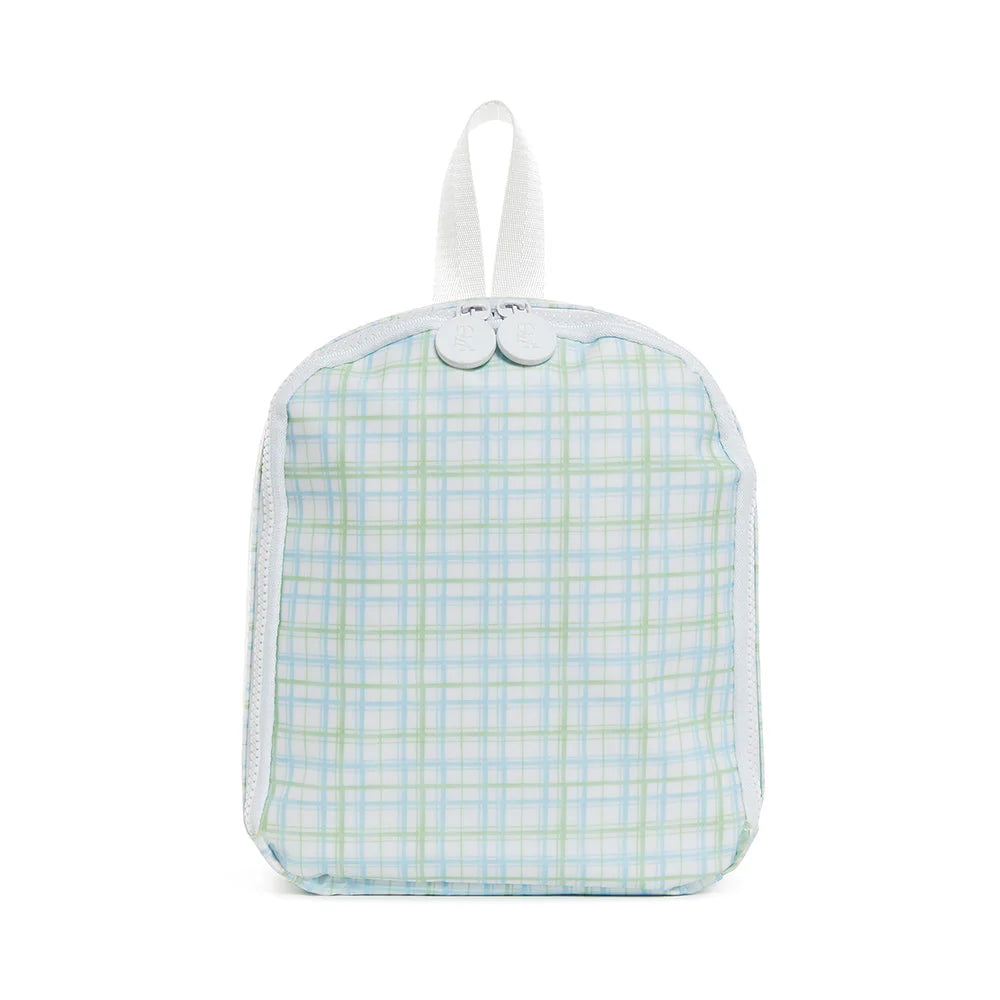 Bring It Lunch Bag Classic Plaid Green by TRVL Design
