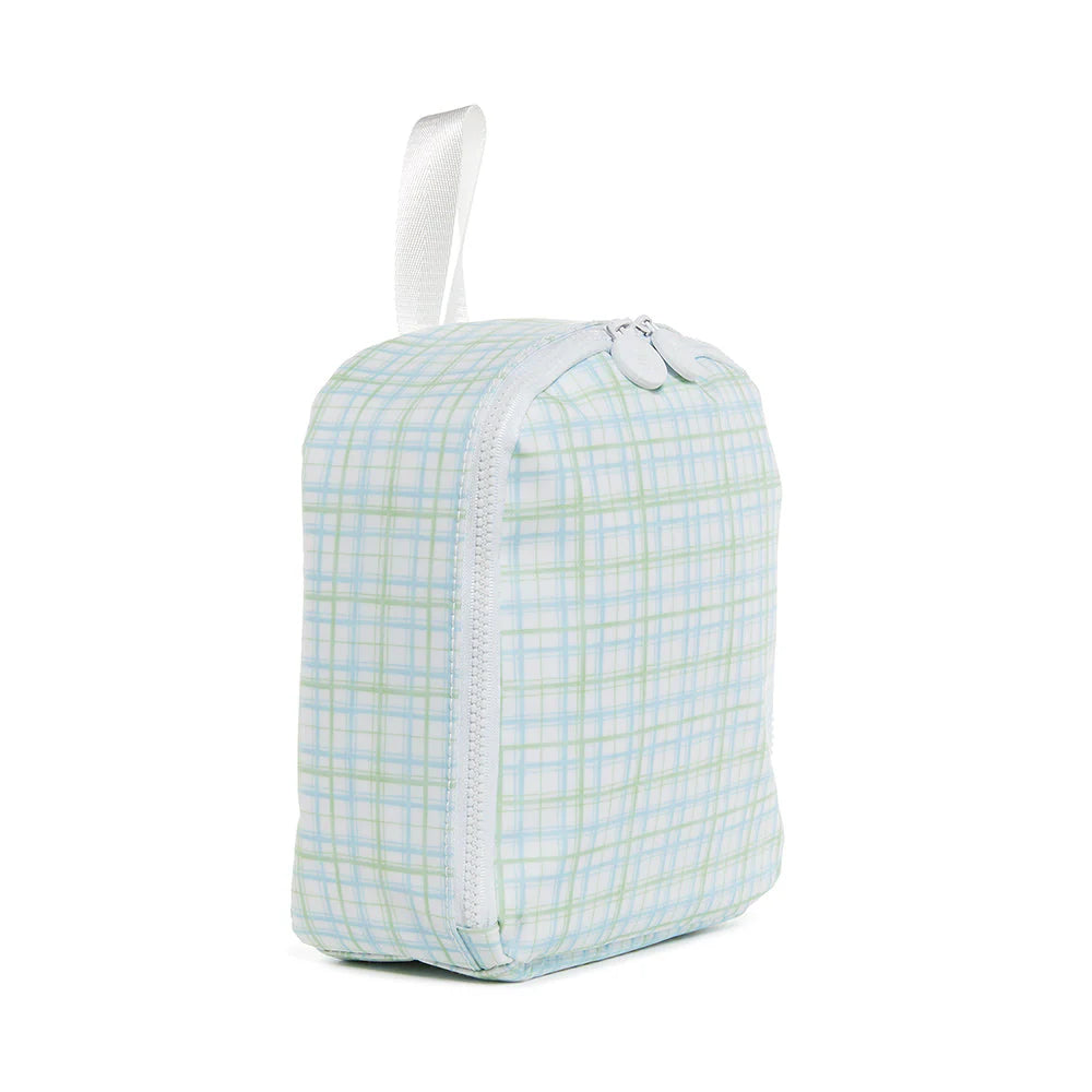 Bring It Lunch Bag Classic Plaid Green by TRVL Design dress for girls premium quality