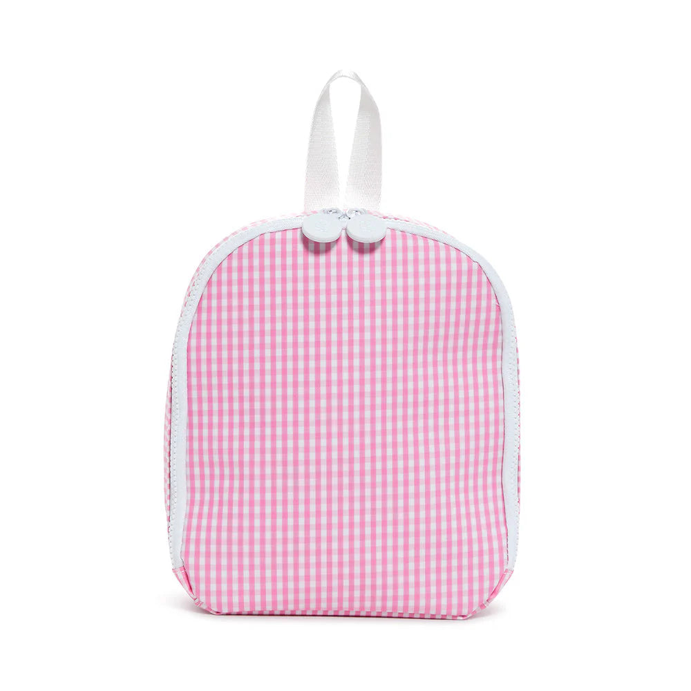 Bring It Lunch Bag Gingham Pink by TRVL Design