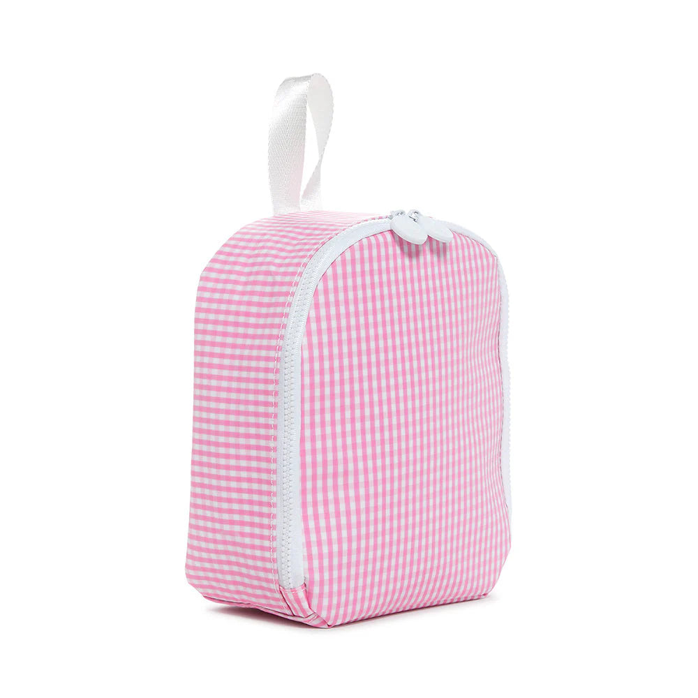 Bring It Lunch Bag Gingham Pink by TRVL Design