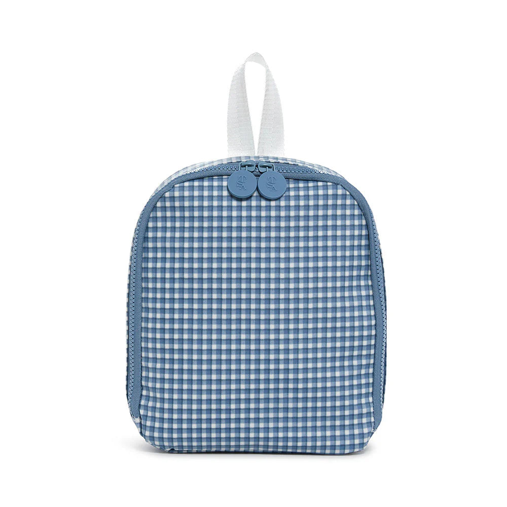 Bring It Lunch Bag Rodeo Check Indigo by TRVL Design