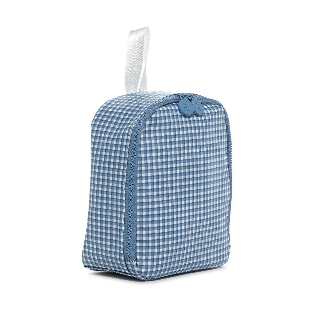 Bring It Lunch Bag Rodeo Check Indigo by TRVL Design dress for girls premium quality
