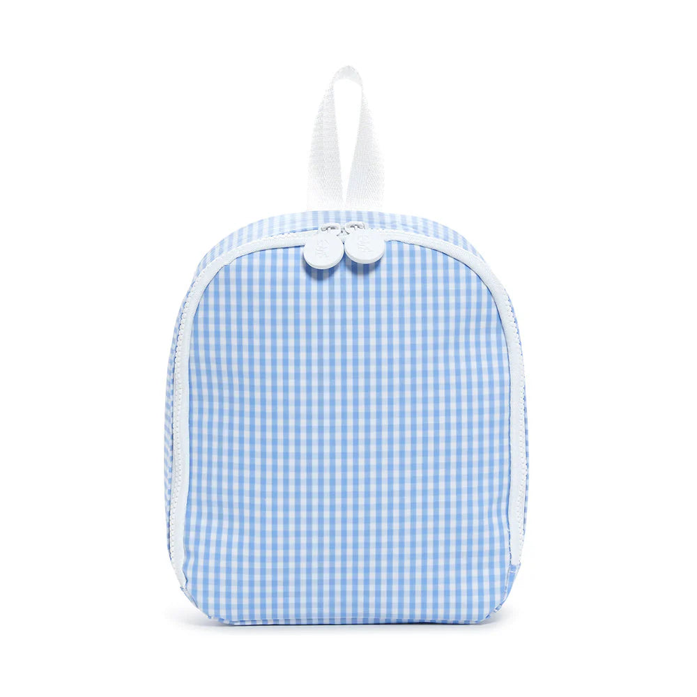 Bring It Lunch Bag Gingham Sky by TRVL Design