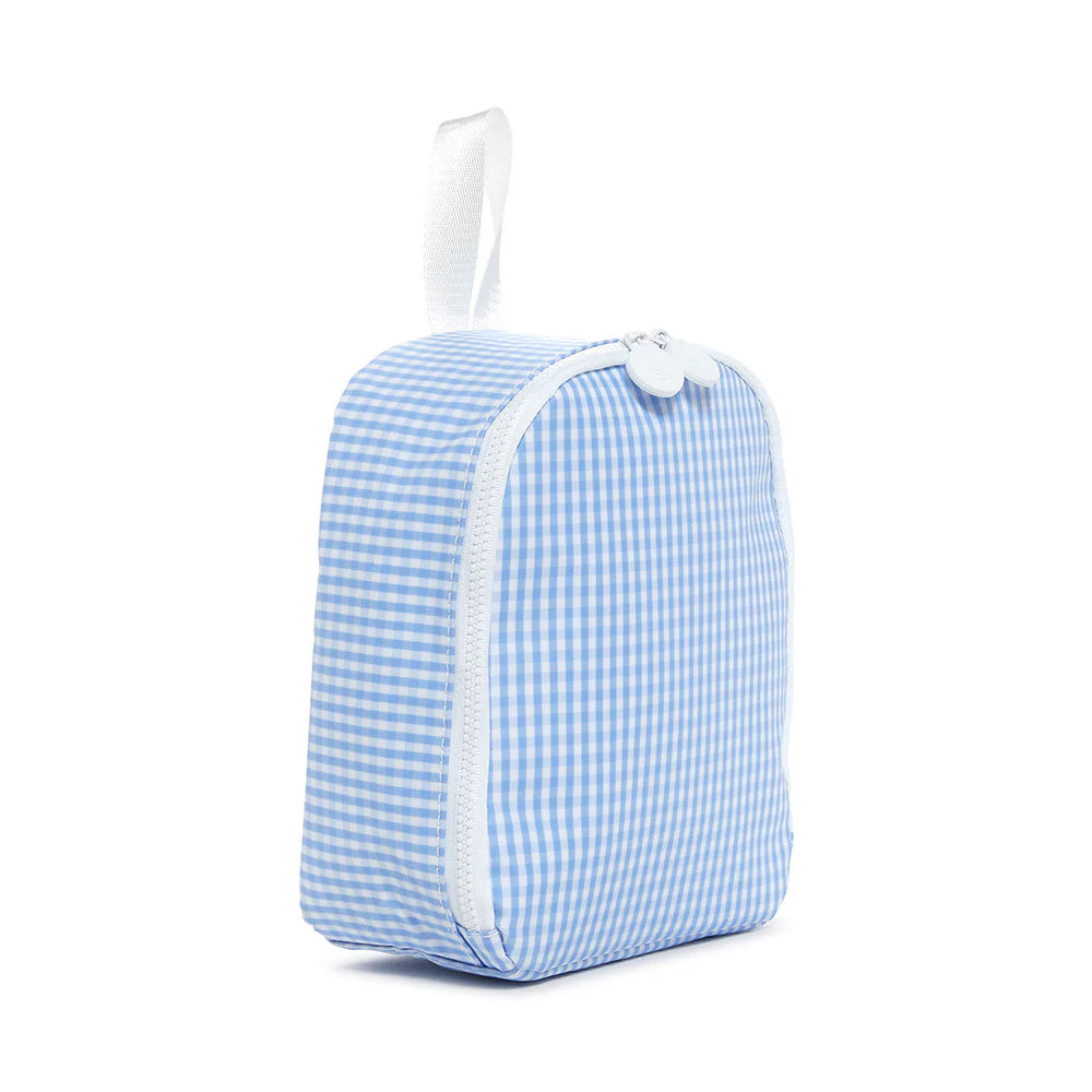 Bring It Lunch Bag Gingham Sky by TRVL Design